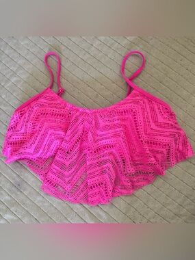 Hot Pink Crochet pattern bikini top